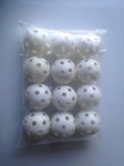12 - 9 inch Perforated Plastic Balls